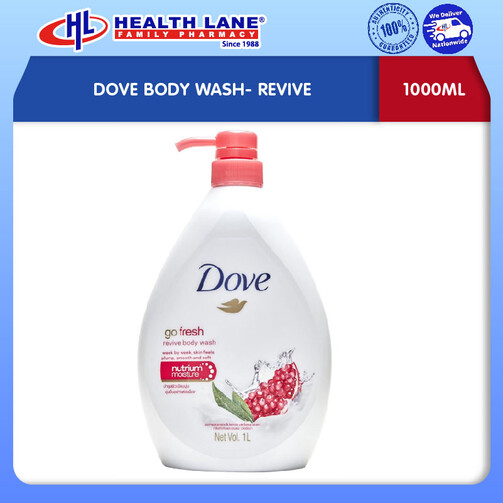 DOVE BODY WASH- REVIVE (1000ML)